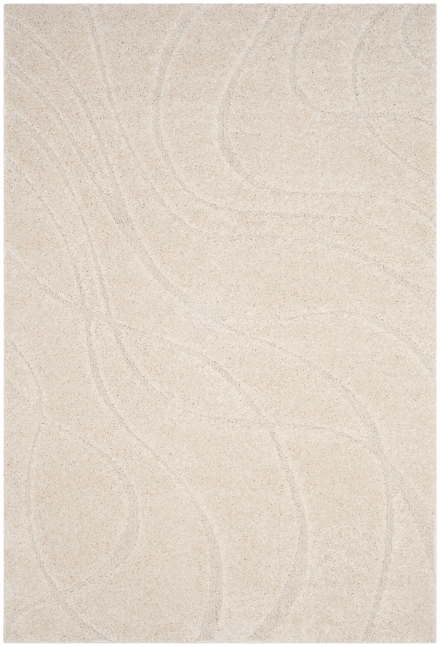 Safavieh Shag Sg471 Creme/Creme Rug.