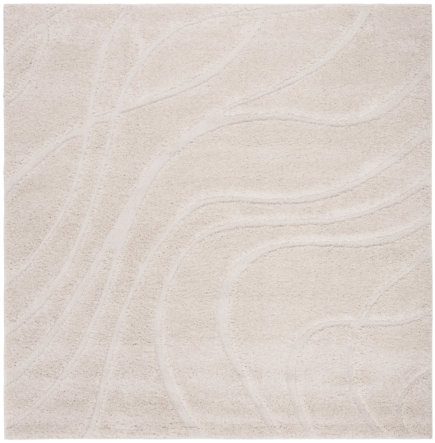 Safavieh Shag Sg471 Creme/Creme Rug.