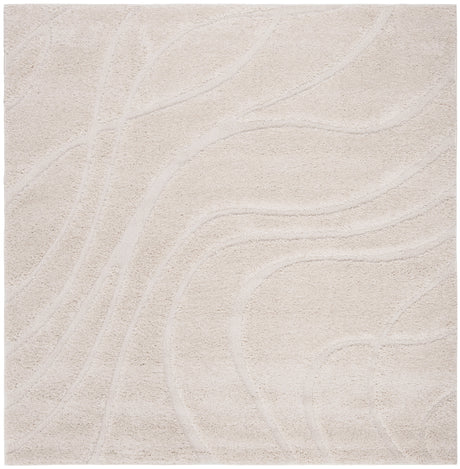Safavieh Shag Sg471 Creme/Creme Rug.