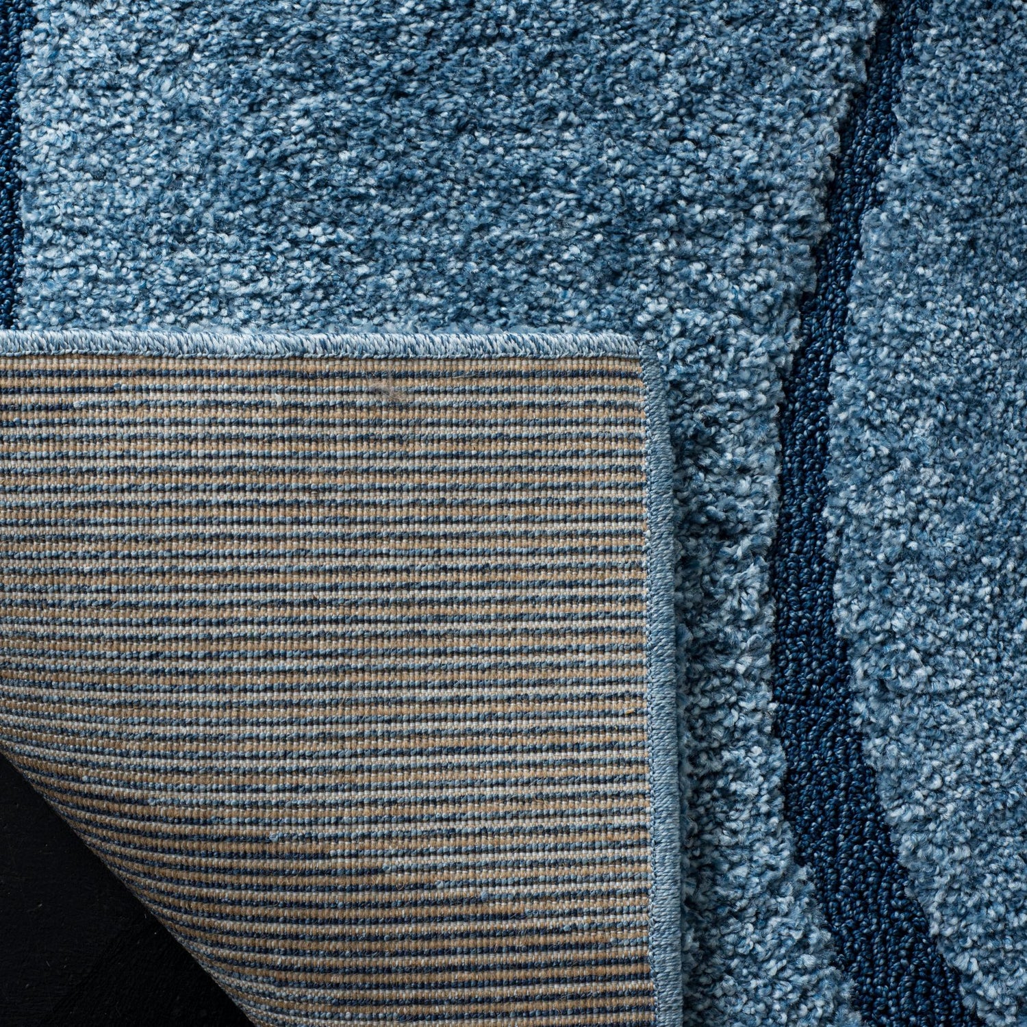 Safavieh Shag Sg471 Light Blue/Blue Rug.