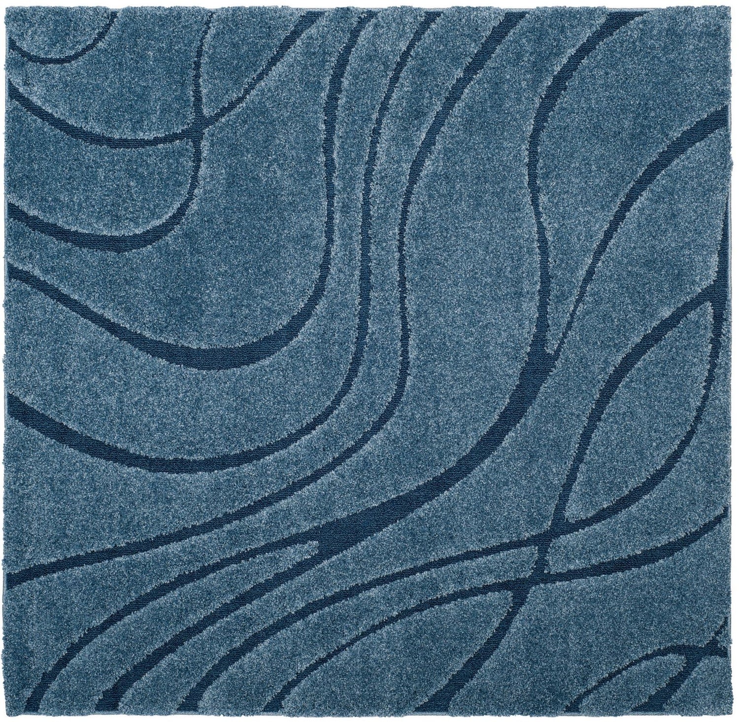 Safavieh Shag Sg471 Light Blue/Blue Rug.