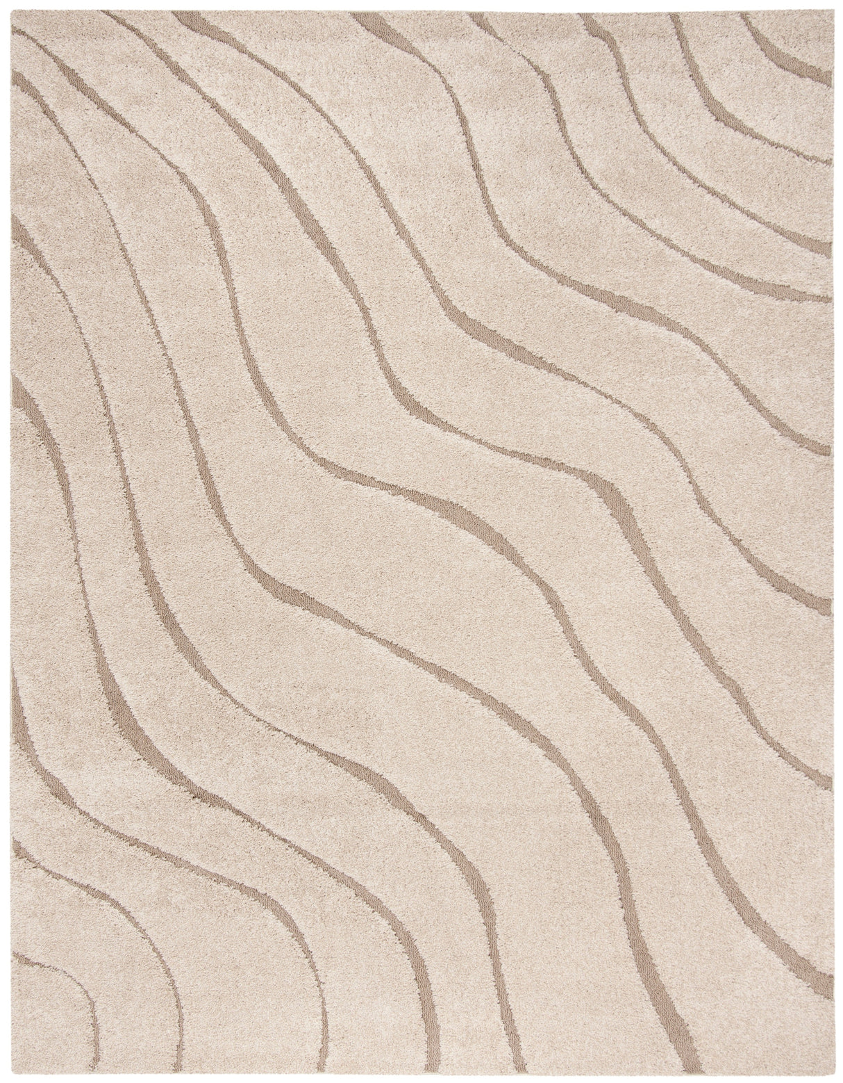 Safavieh Shag Sg472 Cream/Beige Rug.