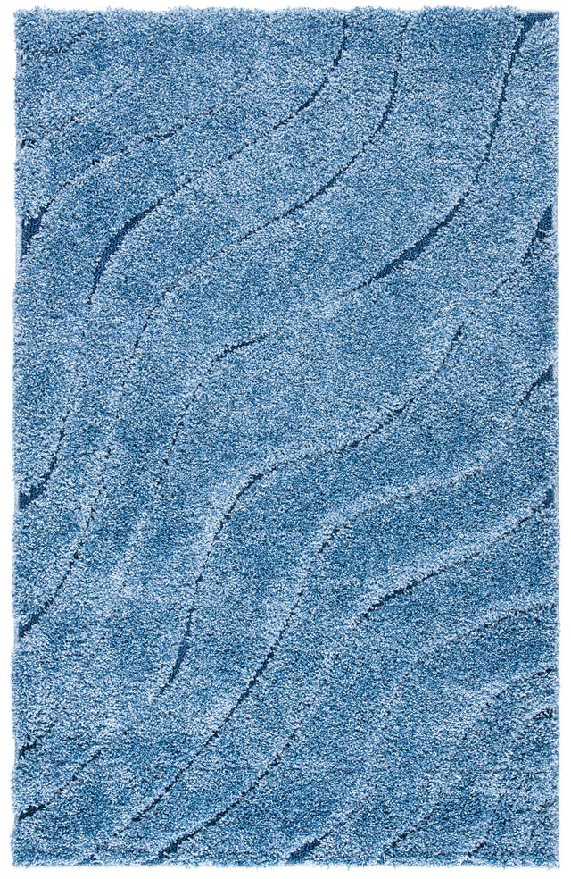 Safavieh Shag Sg472 Light Blue/Blue Rug.