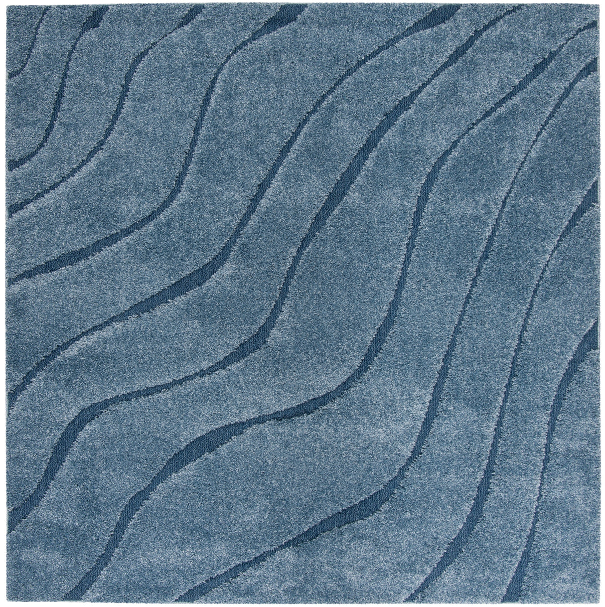 Safavieh Shag Sg472 Light Blue/Blue Rug.