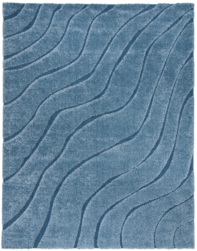 Safavieh Shag Sg472 Light Blue/Blue Rug.