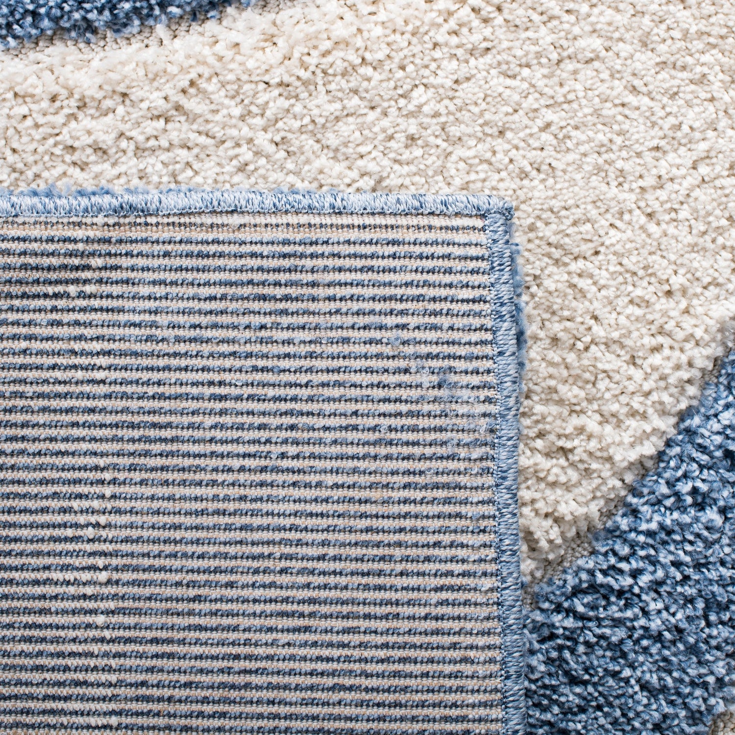 Safavieh Shag Sg474 Blue/Ivory Rugs.