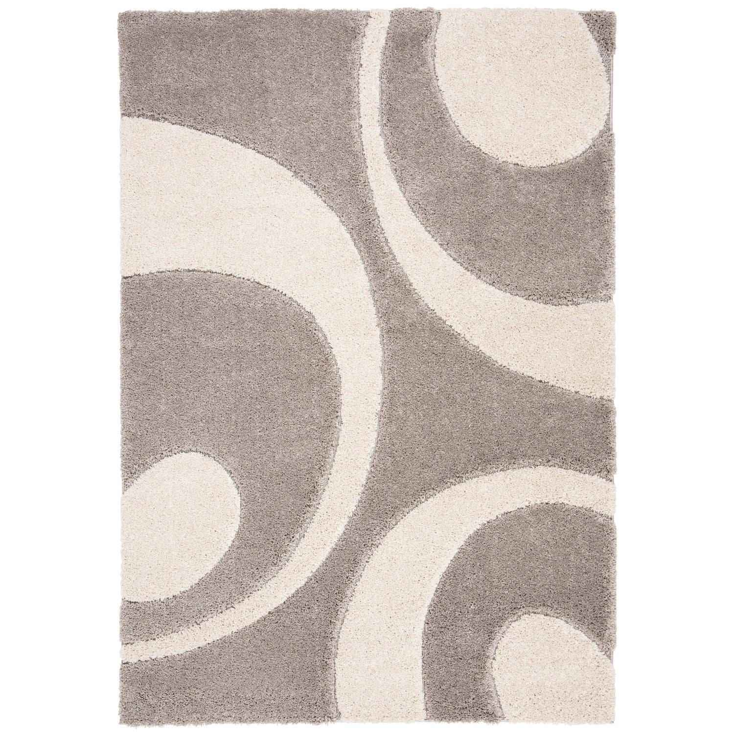 Safavieh Shag Sg474 Grey/Ivory Rugs.