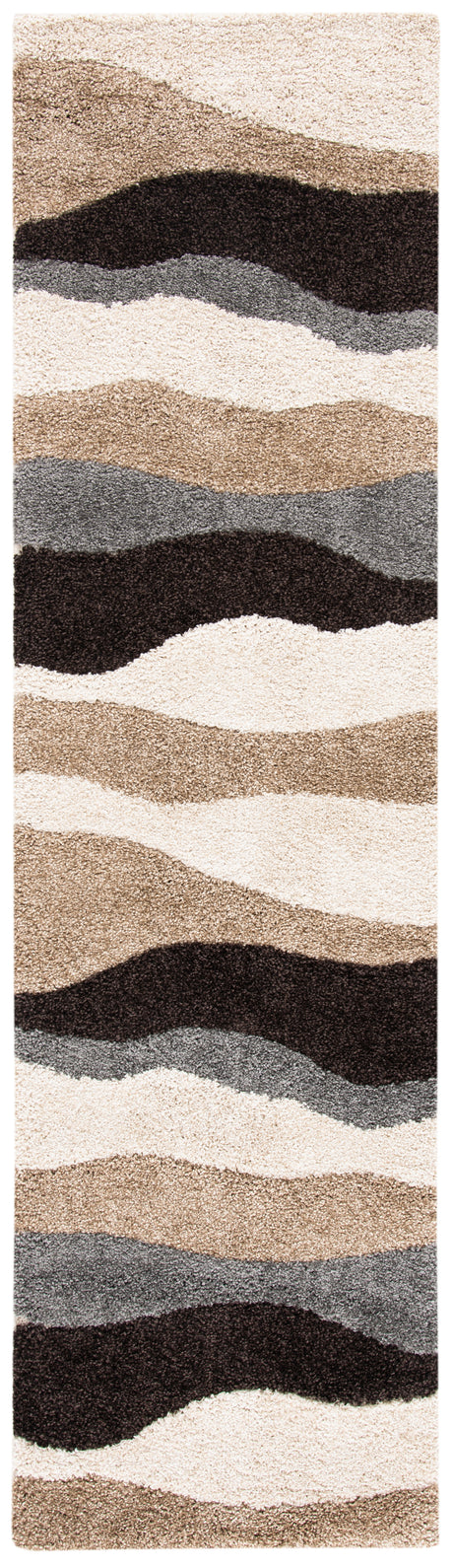 Safavieh Shag Sg475 Ivory/Grey Rugs.