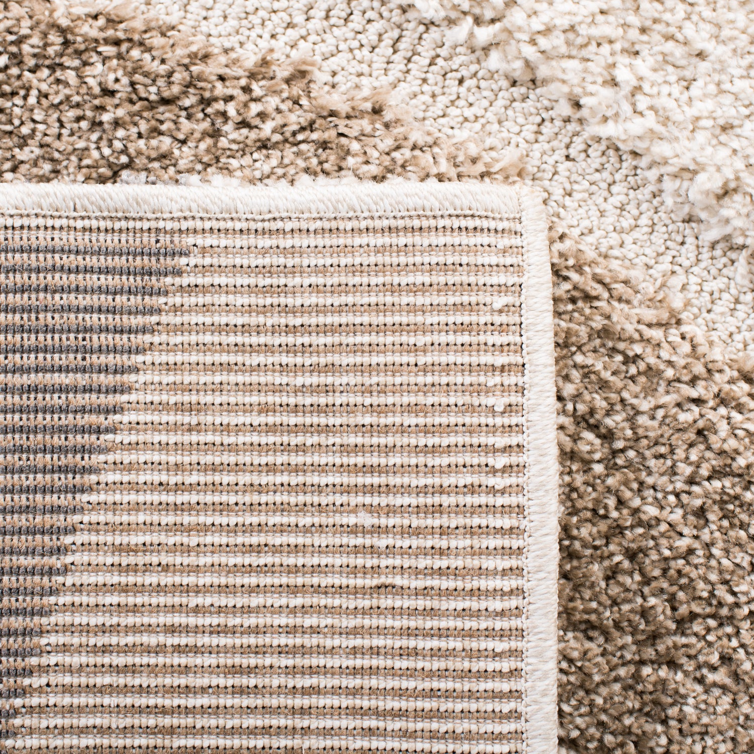 Safavieh Shag Sg475 Ivory/Grey Rugs.