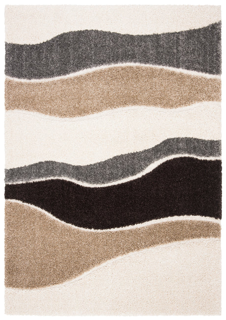Safavieh Shag Sg475 Ivory/Grey Rugs.