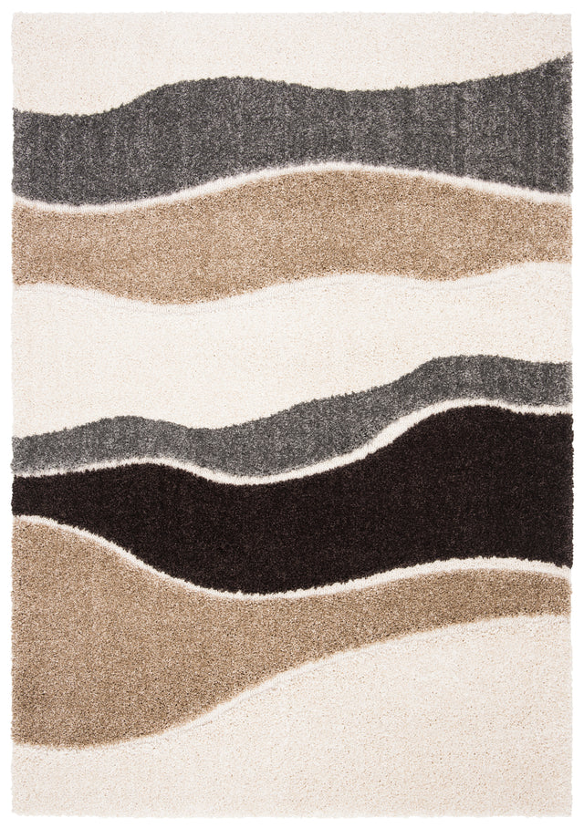 Safavieh Shag Sg475 Ivory/Grey Rugs.