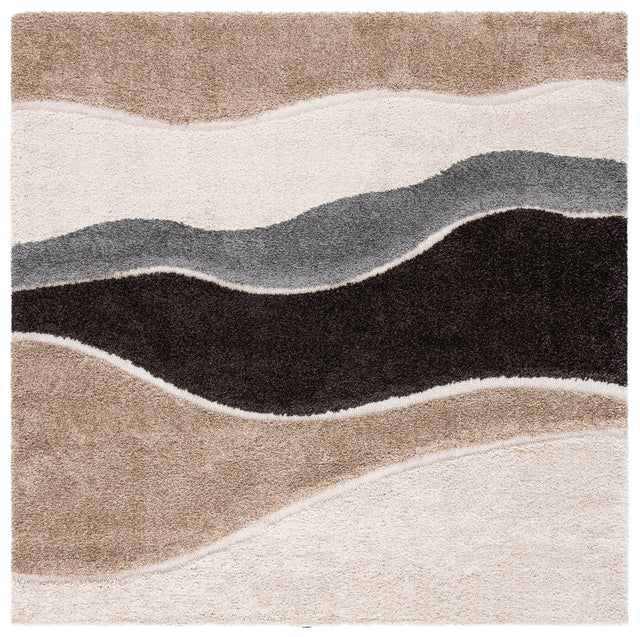 Safavieh Shag Sg475 Ivory/Grey Rugs.