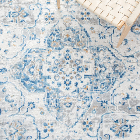 Safavieh Shivan Shv136M Ivory/Blue Rugs.