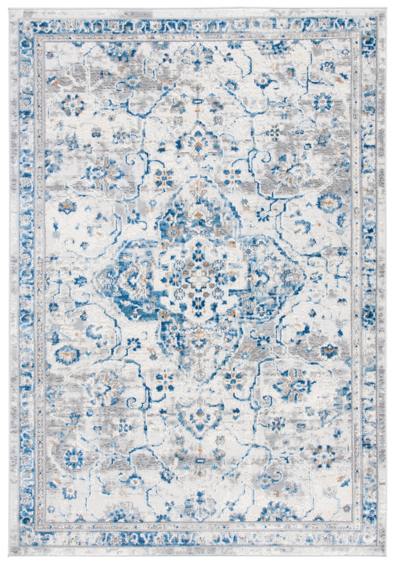 Safavieh Shivan Shv136M Ivory/Blue Rugs.