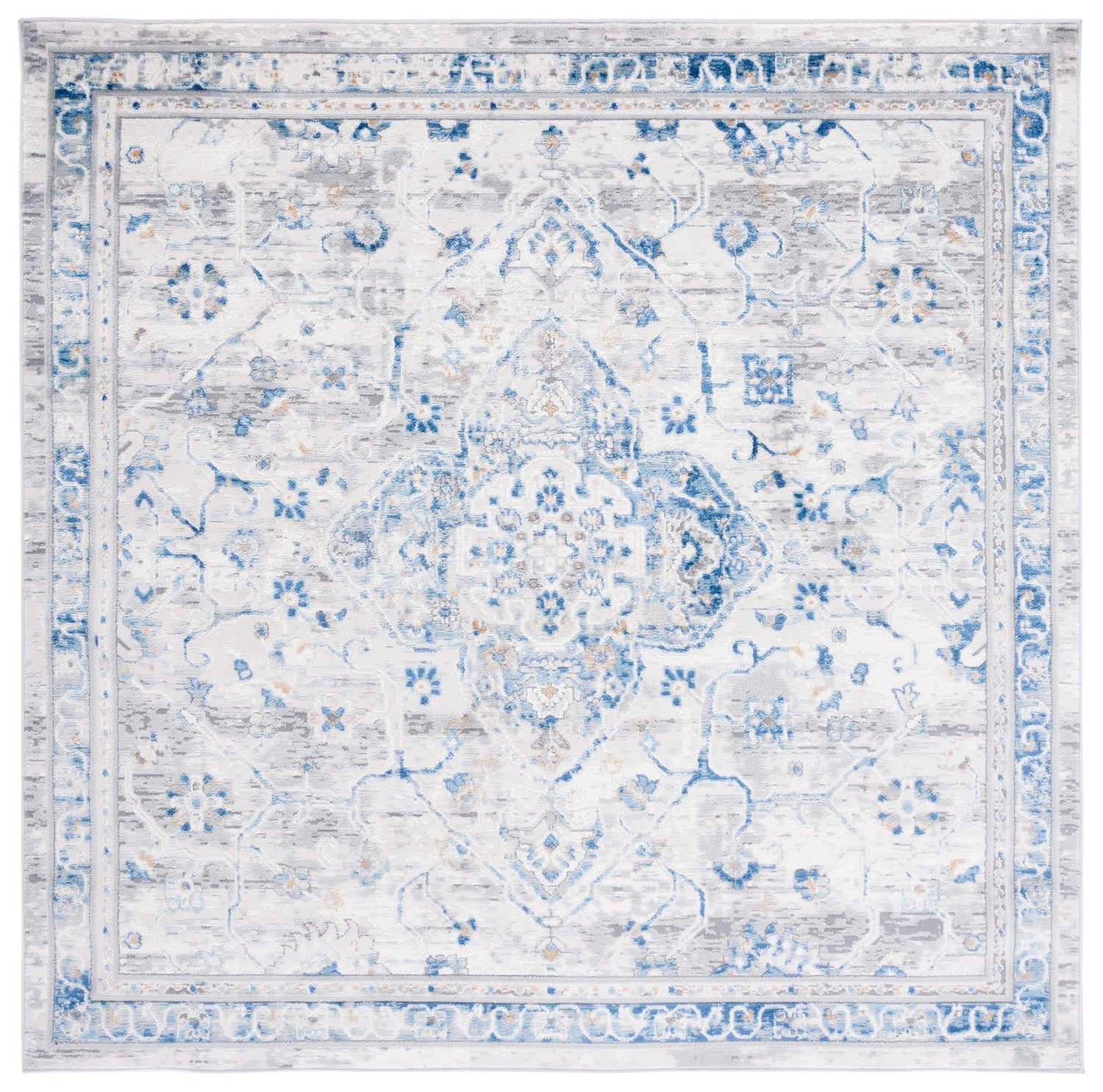 Safavieh Shivan Shv136M Ivory/Blue Rugs.