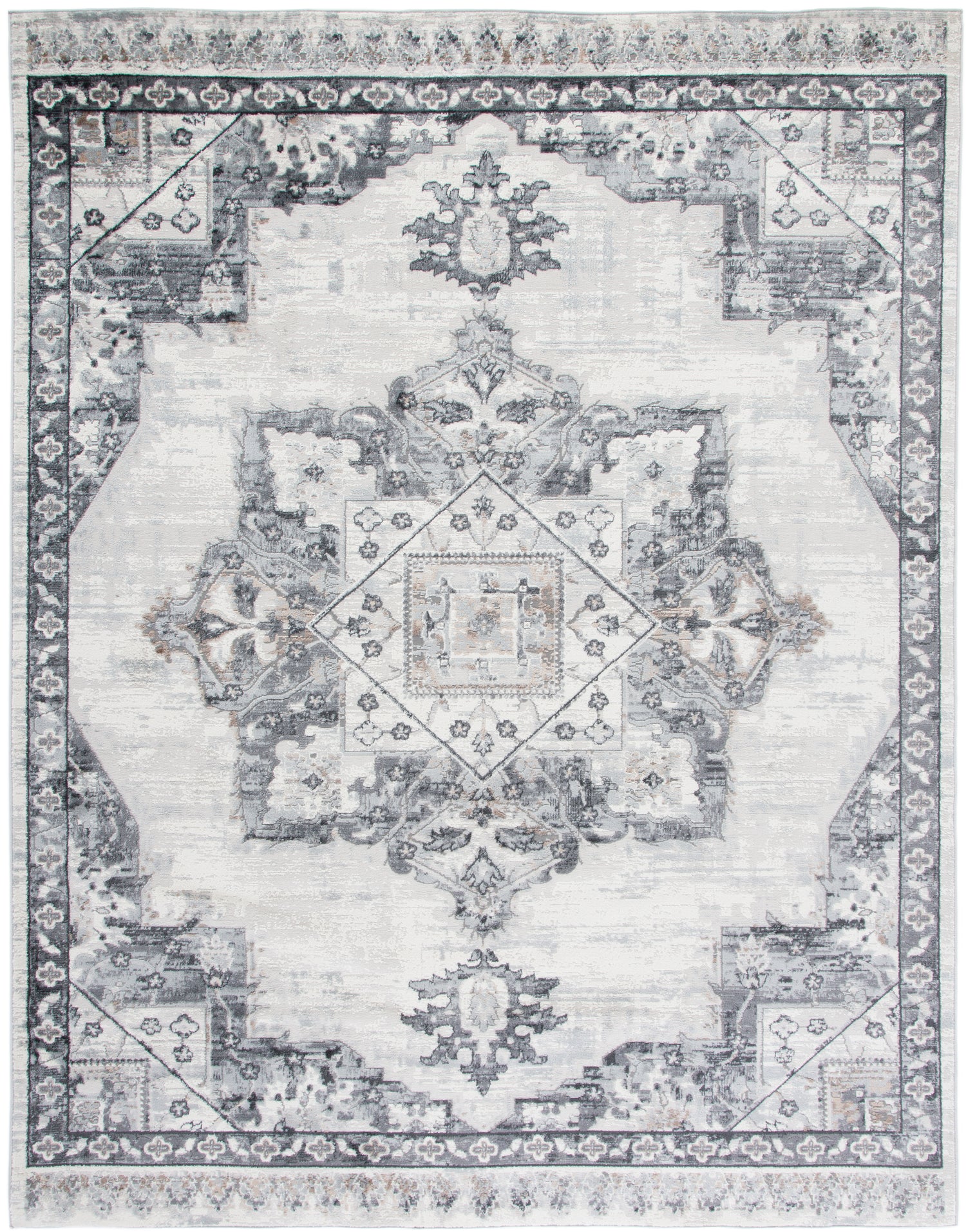 Safavieh Shivan Shv138F Ivory/Grey Rugs.
