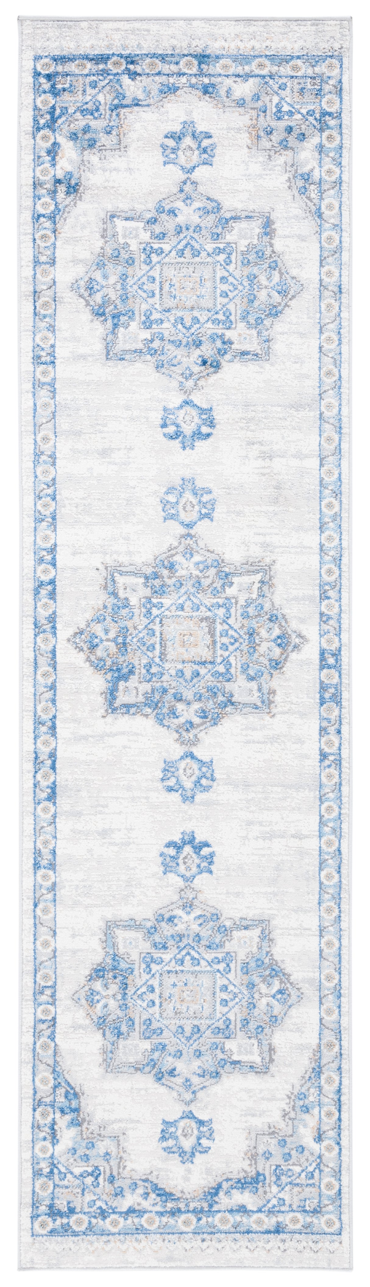 Safavieh Shivan Shv138M Ivory/Blue Rugs.