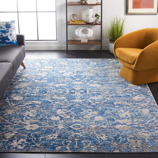 Safavieh Shivan Shv146M Blue/Ivory Rug.