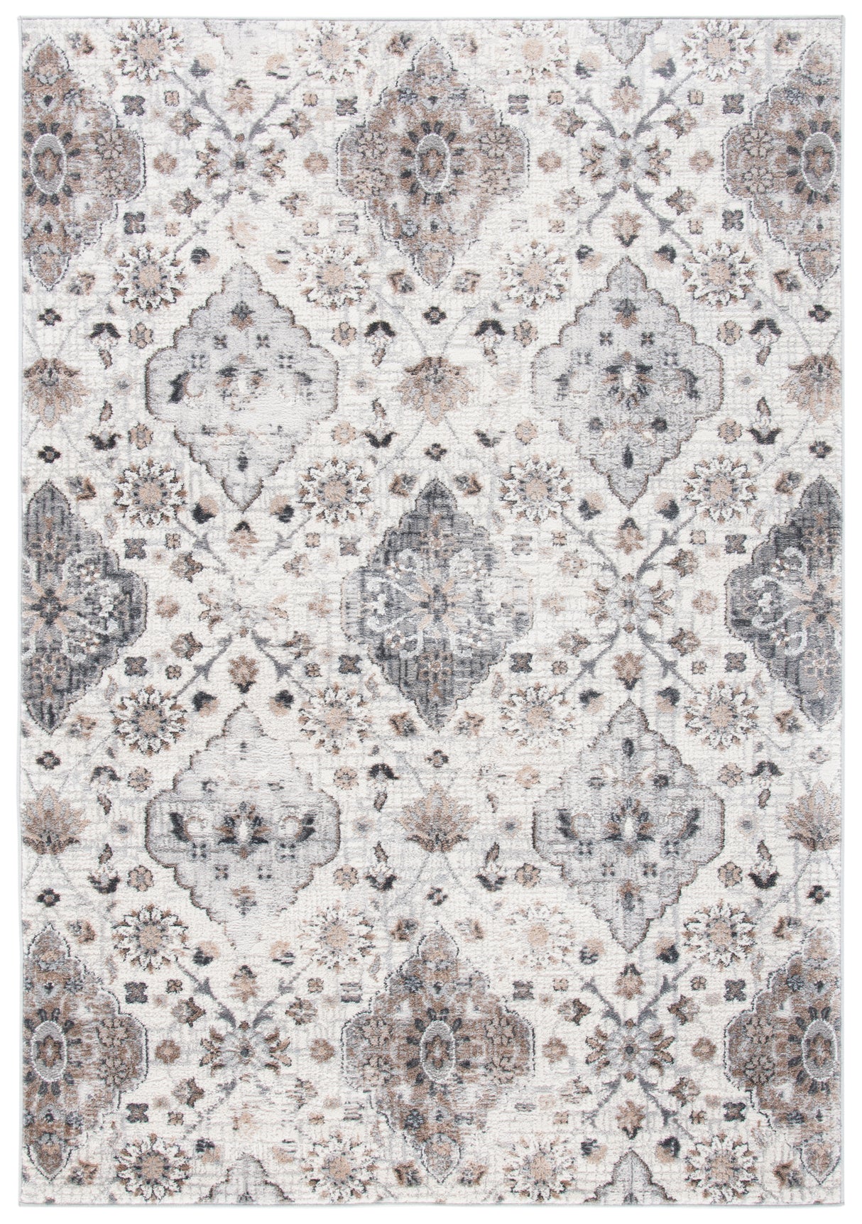 Safavieh Shivan Shv148F Ivory/Grey Rugs.