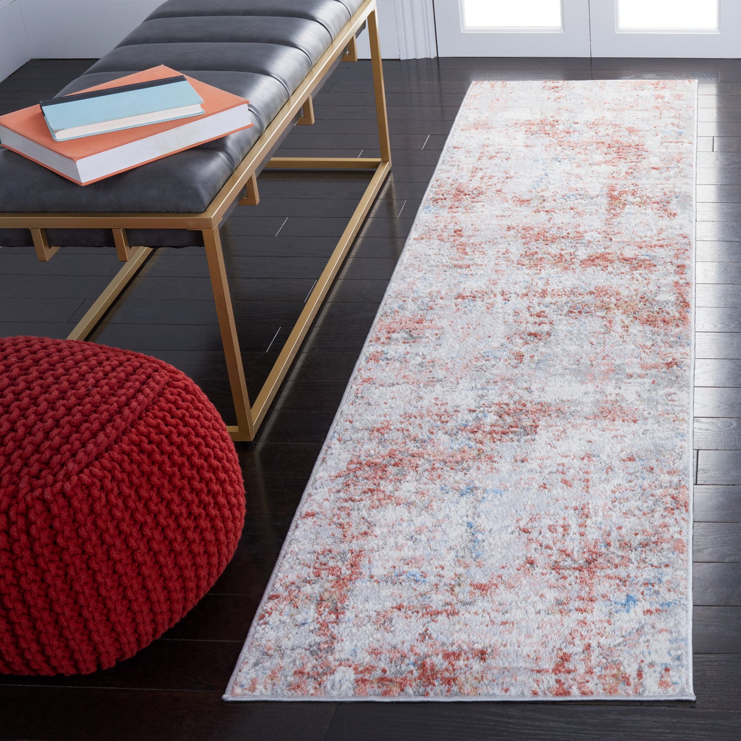 Safavieh Shivan Shv166P Ivory/Rust Rugs.