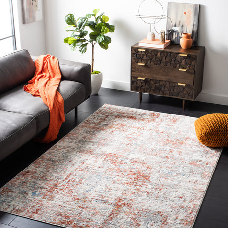 Safavieh Shivan Shv166P Ivory/Rust Rugs.