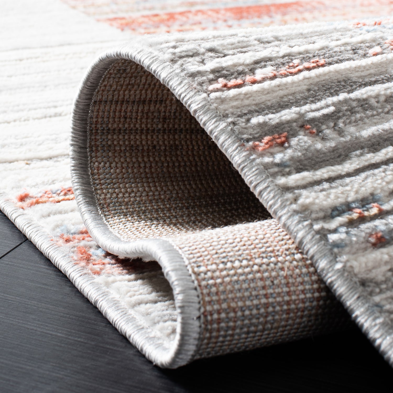 Safavieh Shivan Shv198P Ivory/Rust Rugs.