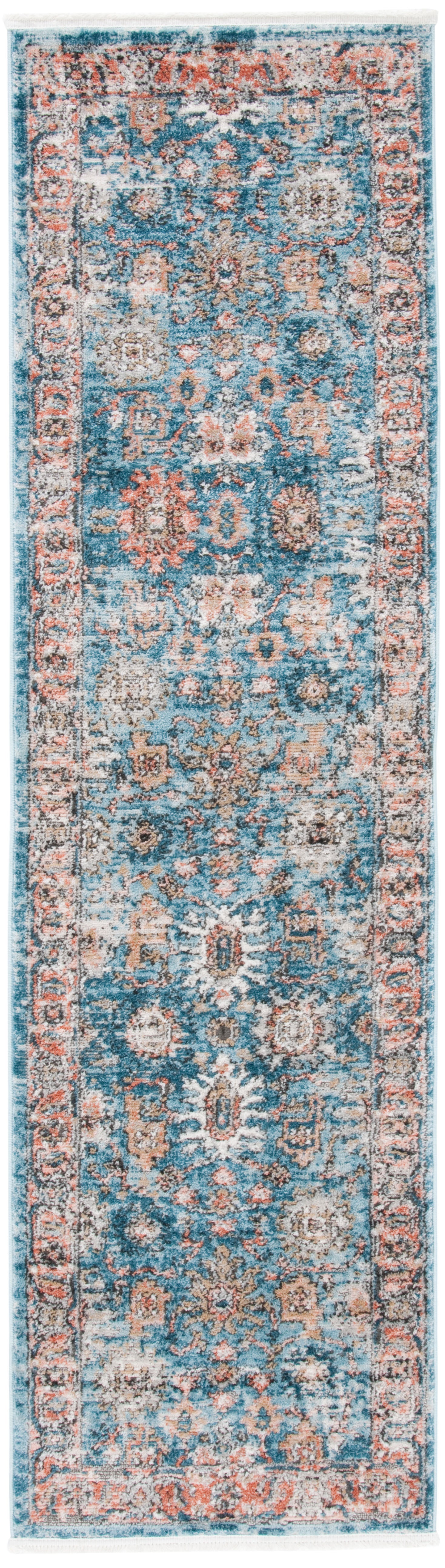 Safavieh Shivan Shv797M Blue/Red Rug.