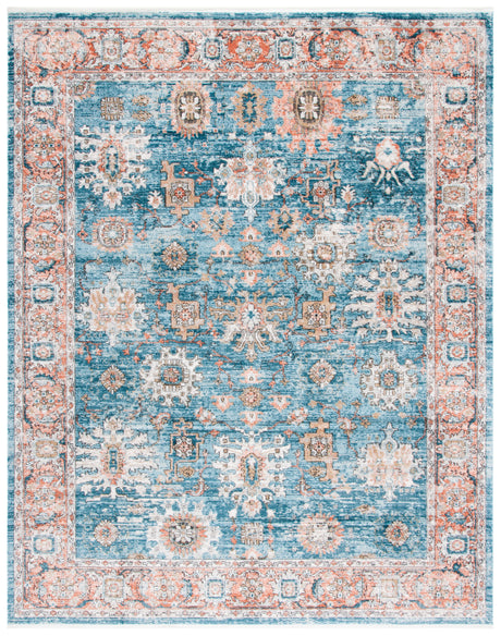 Safavieh Shivan Shv797M Blue/Red Rug.