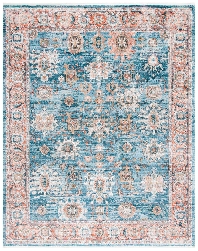 Safavieh Shivan Shv797M Blue/Red Rug.