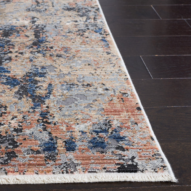 Safavieh Signature Sig764M Blue/Rust Rug.