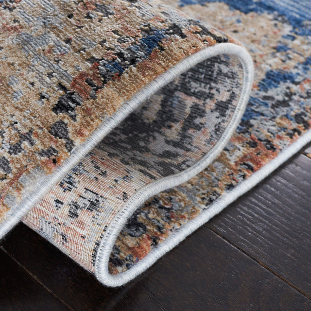Safavieh Signature Sig764M Blue/Rust Rug.