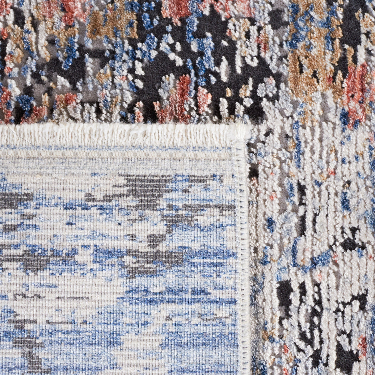 Safavieh Signature Sig766M Blue/Rust Rug.