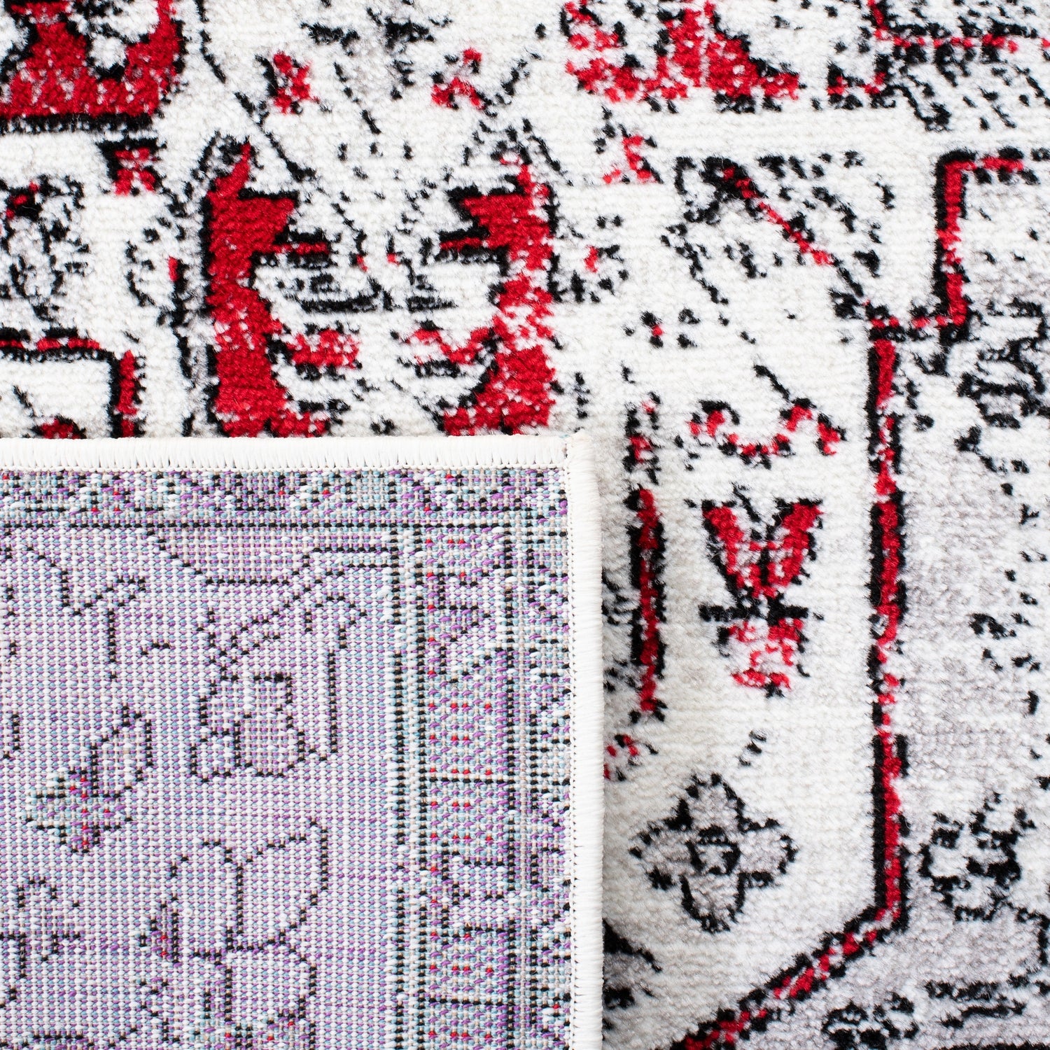 Safavieh Skyler Sky101Q Red/Ivory Rugs.