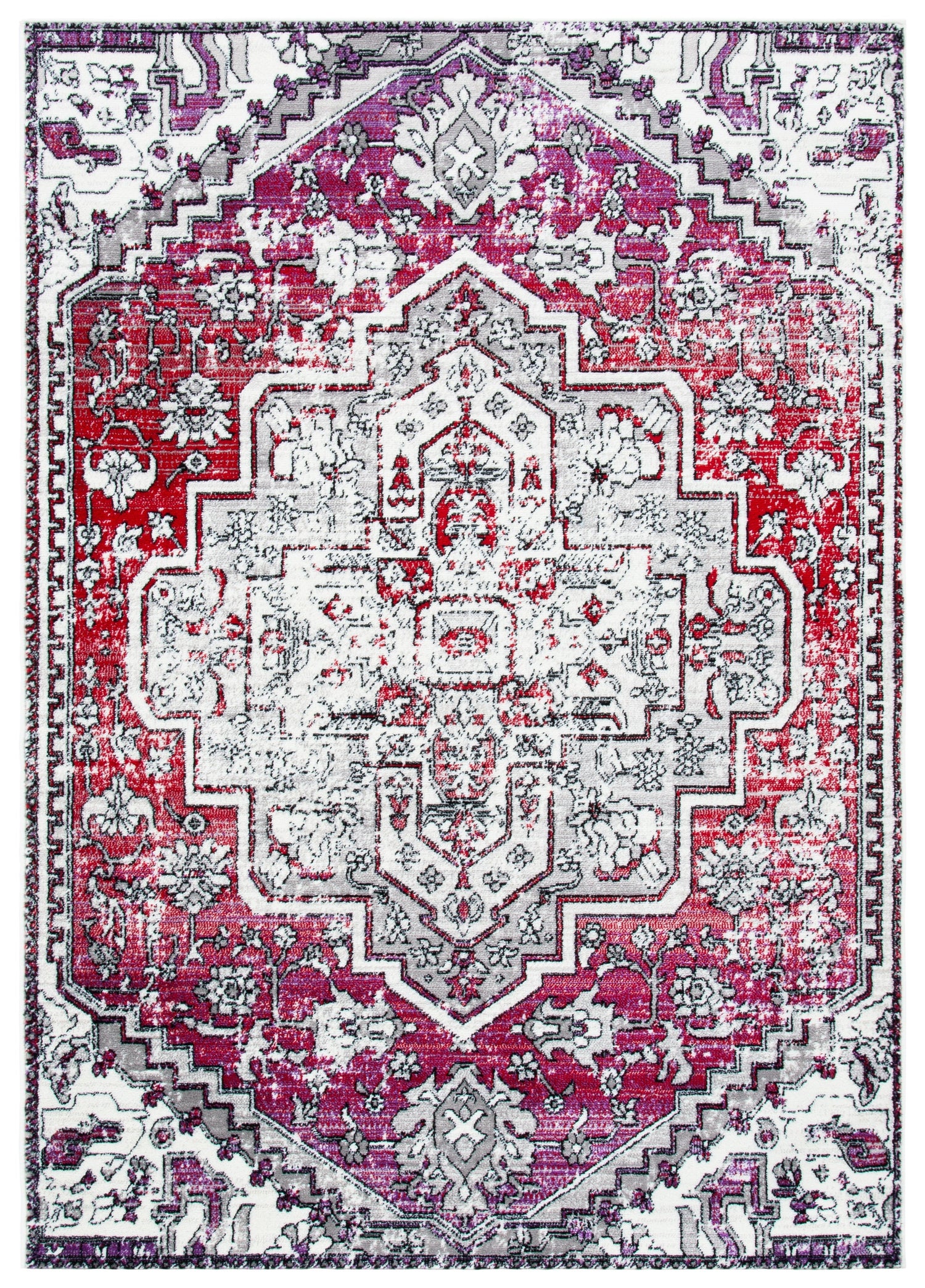 Safavieh Skyler Sky101Q Red/Ivory Rugs.