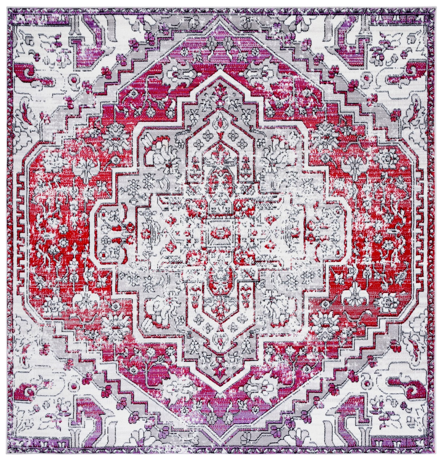 Safavieh Skyler Sky101Q Red/Ivory Rugs.