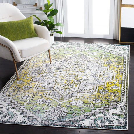 Safavieh Skyler Sky101Y Green/Ivory Rugs.