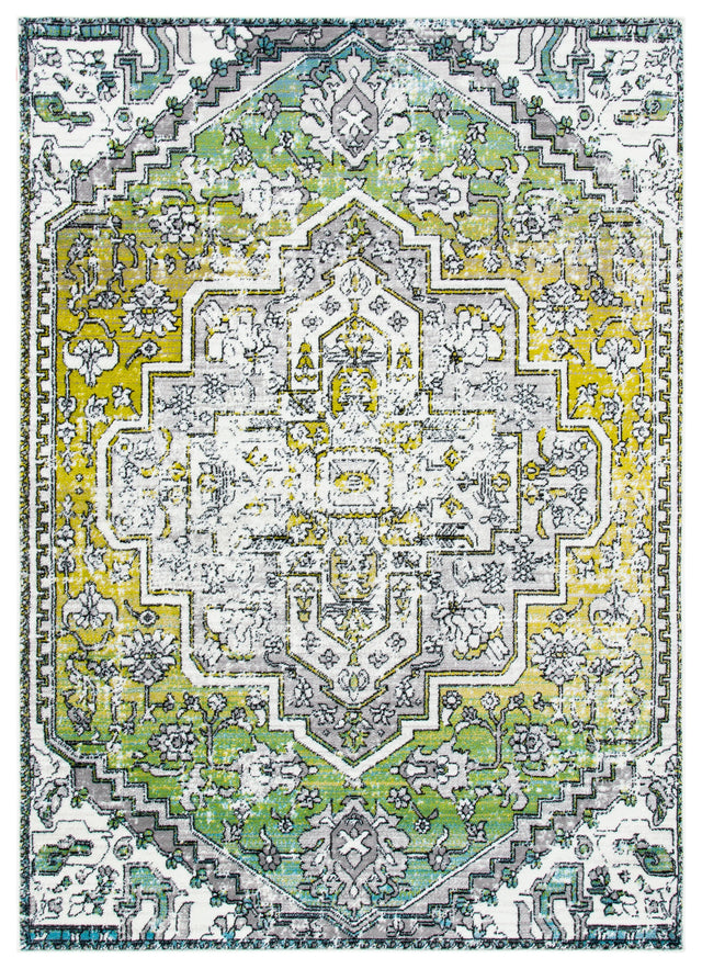 Safavieh Skyler Sky101Y Green/Ivory Rugs.