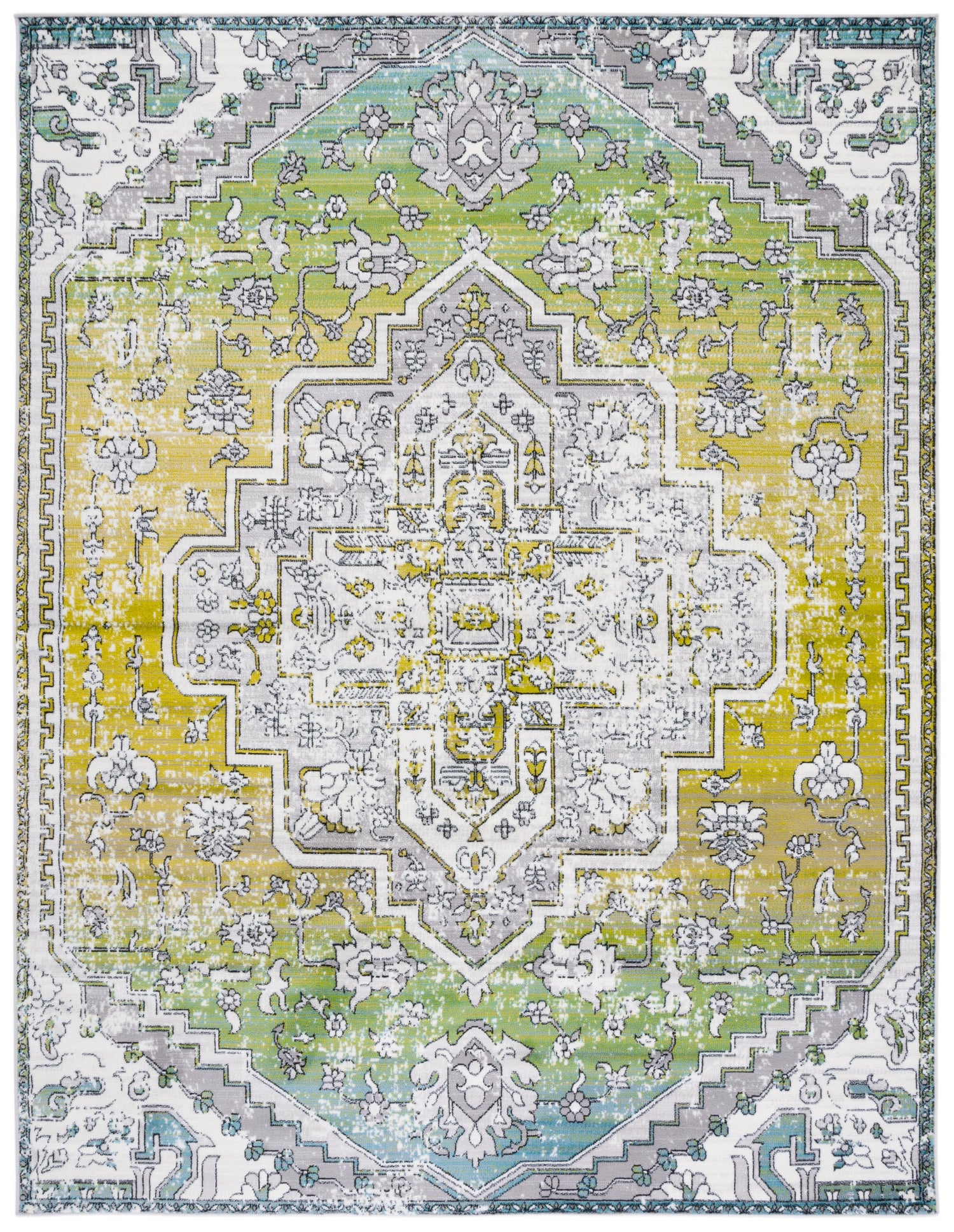 Safavieh Skyler Sky101Y Green/Ivory Rugs.