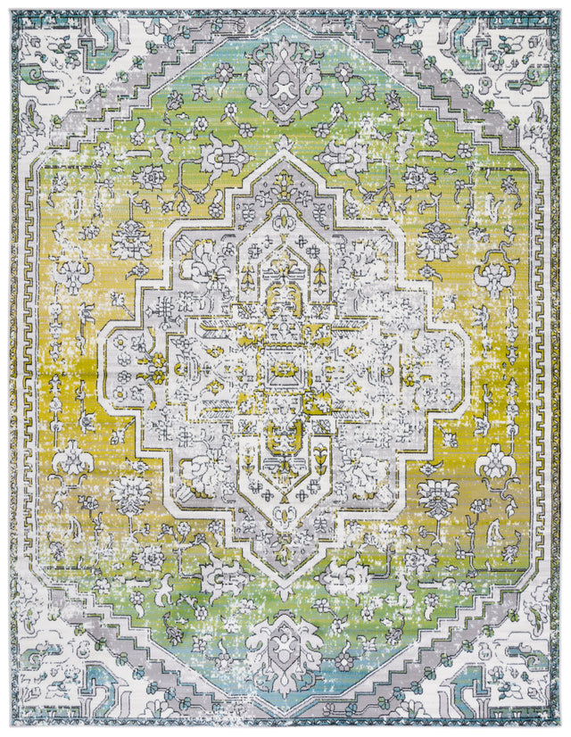 Safavieh Skyler Sky101Y Green/Ivory Rugs.