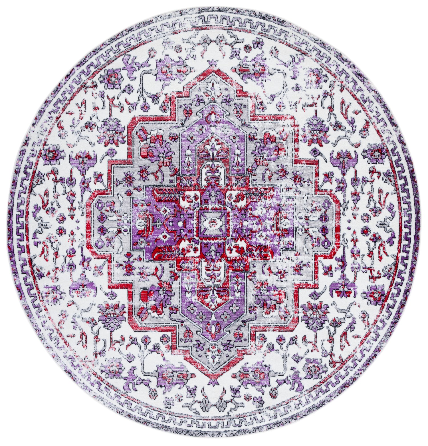 Safavieh Skyler Sky111V Ivory/Purple Rugs.