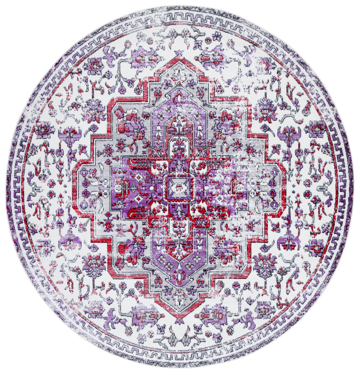 Safavieh Skyler Sky111V Ivory/Purple Rugs.