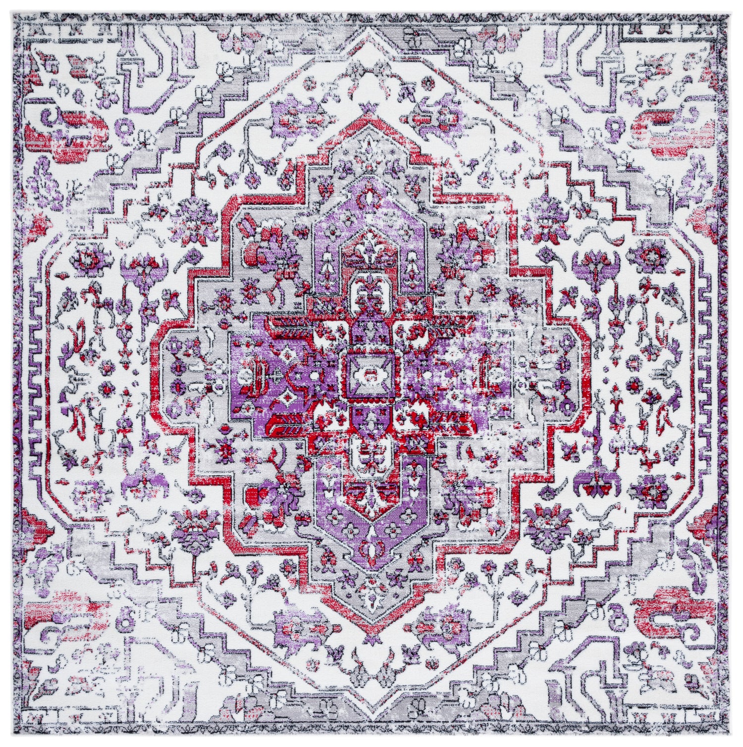 Safavieh Skyler Sky111V Ivory/Purple Rugs.