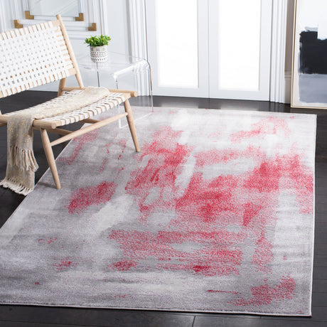 Safavieh Skyler Sky141Q Grey/Red Rugs.