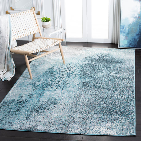 Safavieh Skyler Sky163G Silver/Blue Rug.