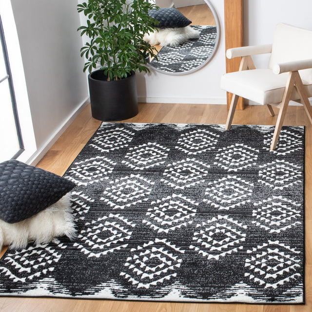 Safavieh Skyler Sky179Z Black/Ivory Rugs.