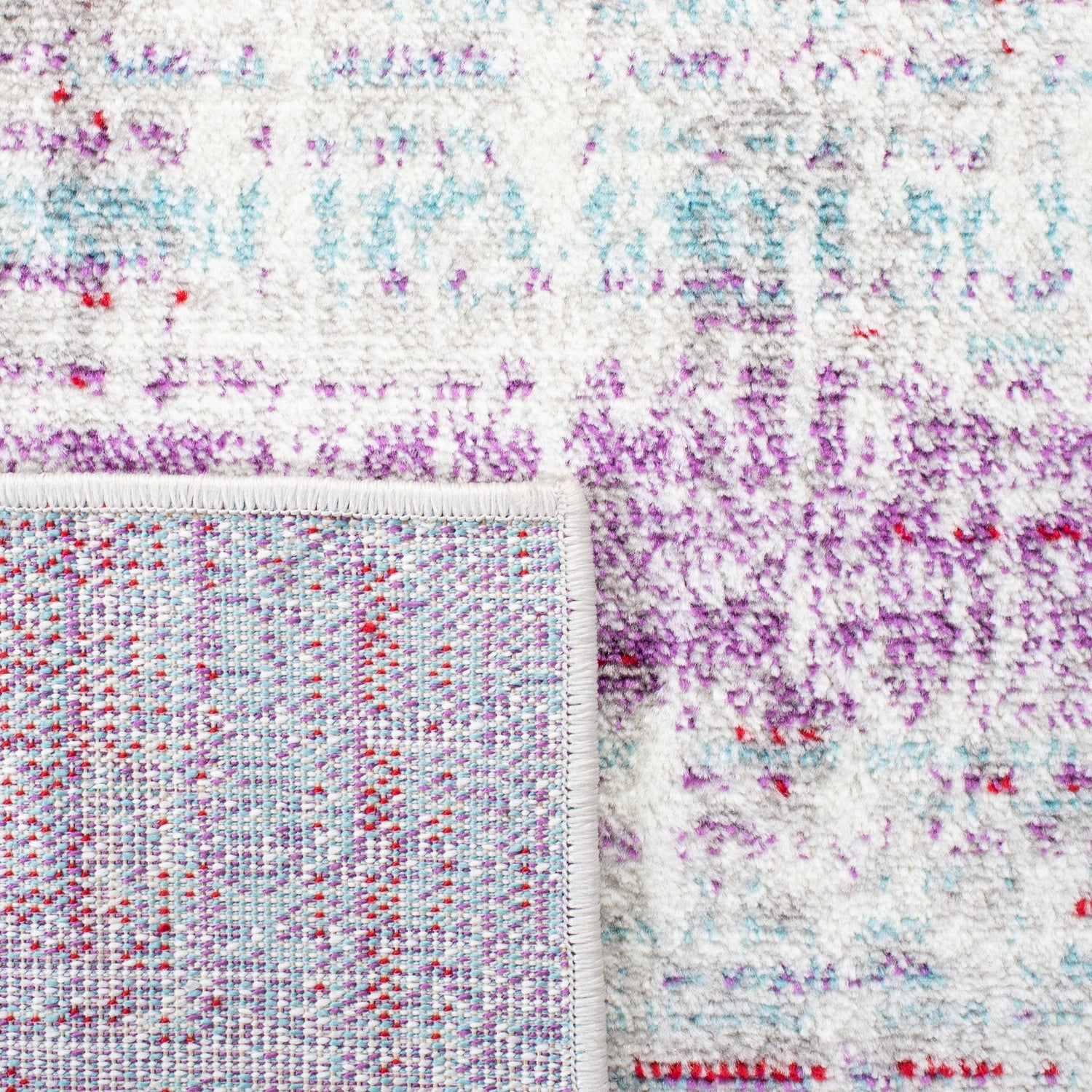 Safavieh Skyler Sky183V Silver/Purple Rugs.