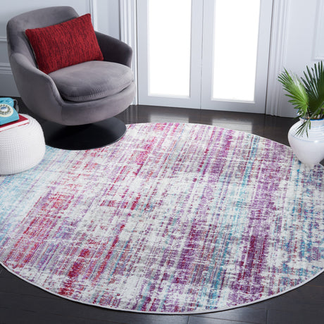 Safavieh Skyler Sky183V Silver/Purple Rugs.