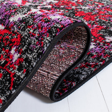 Safavieh Skyler Sky186V Black/Purple Rugs.