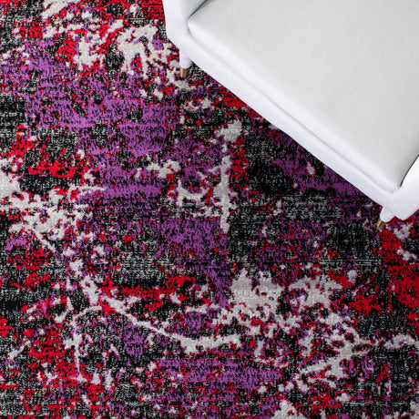 Safavieh Skyler Sky186V Black/Purple Rugs.