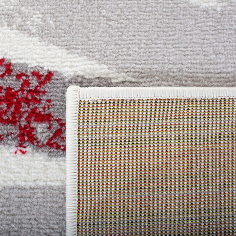Safavieh Skyler Sky189Q Grey/Red Rugs.